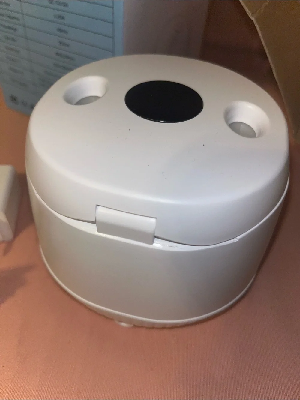 Ultrasonic Retainer Cleaner - White